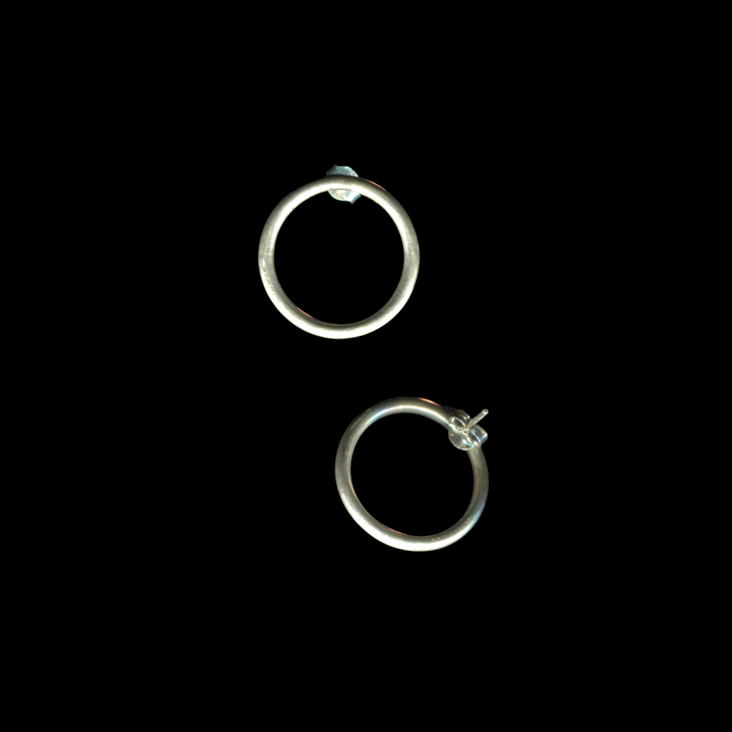 925 sterling silver round hoop earrings handcrafted by artisans | KILLA