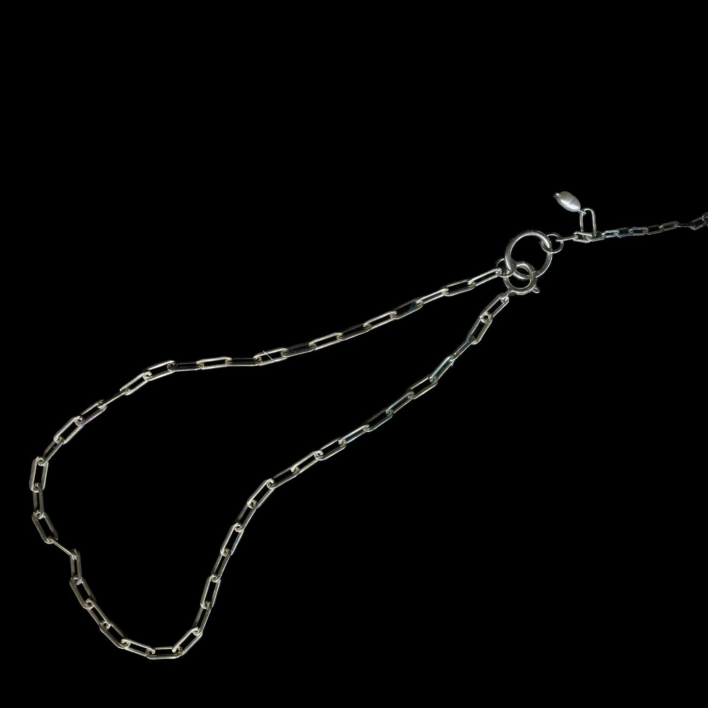 925 sterling silver Y-chain necklace with cultured pearls artisan jewelry | KILLA