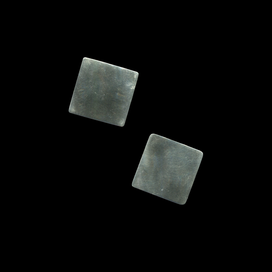 Hand-pierced 925 sterling silver geometric earrings handcrafted | KILLA
