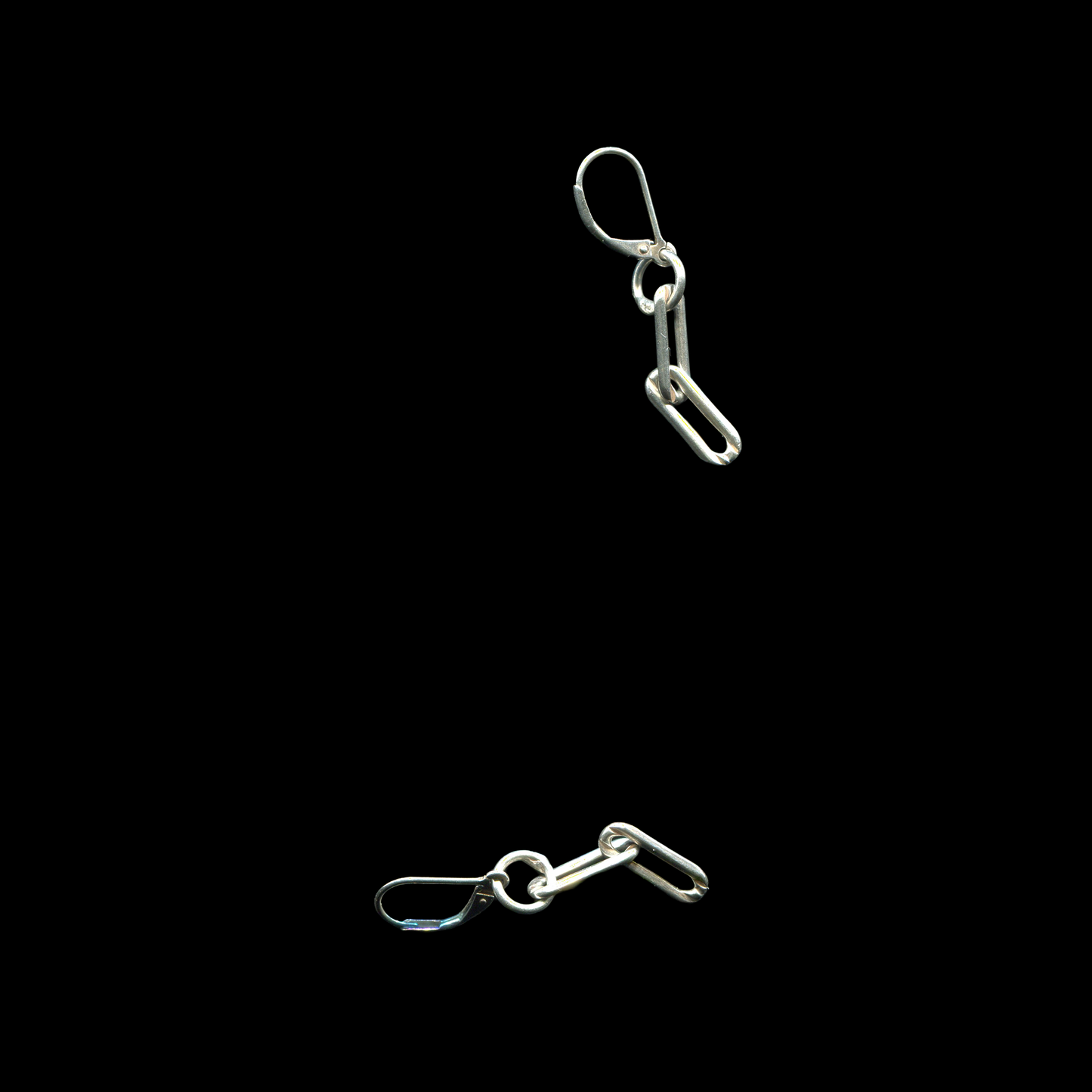 925 sterling silver chain drop earrings handcrafted by artisans | KILLA