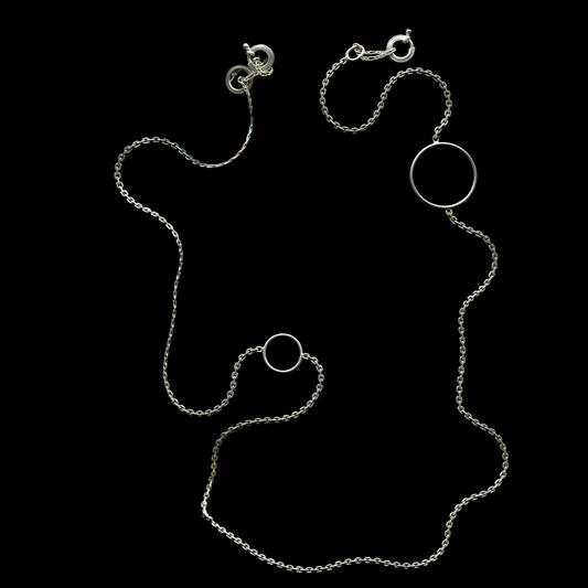 925 sterling silver eyeglass holder chain necklace artisan made | KILLA