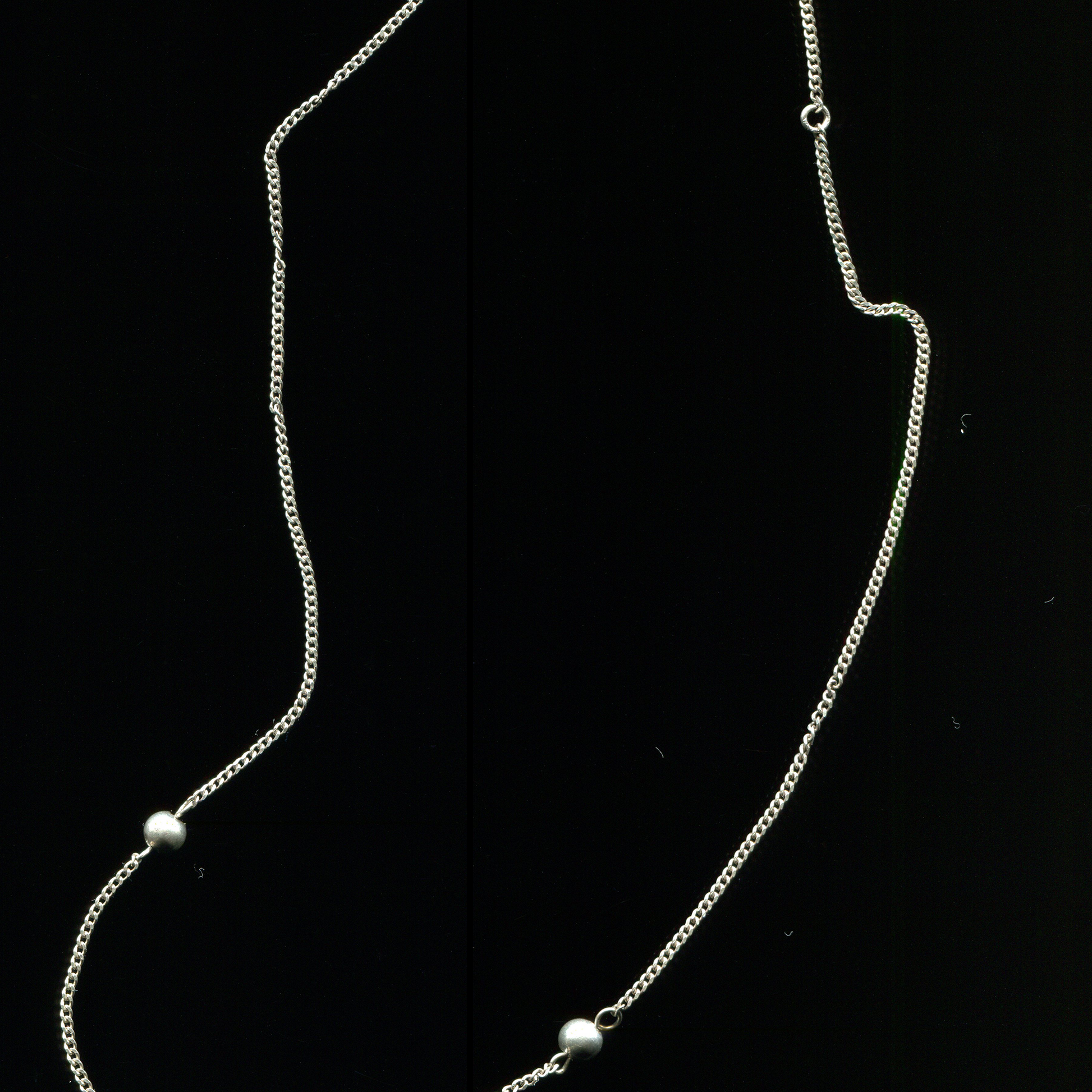 Minimalist handmade 925 sterling silver necklace | artisan jewelry | KILLA