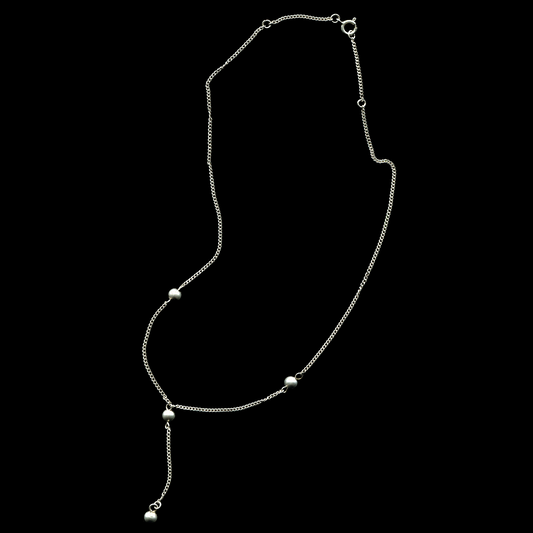 Minimalist handmade 925 sterling silver necklace | artisan jewelry | KILLA