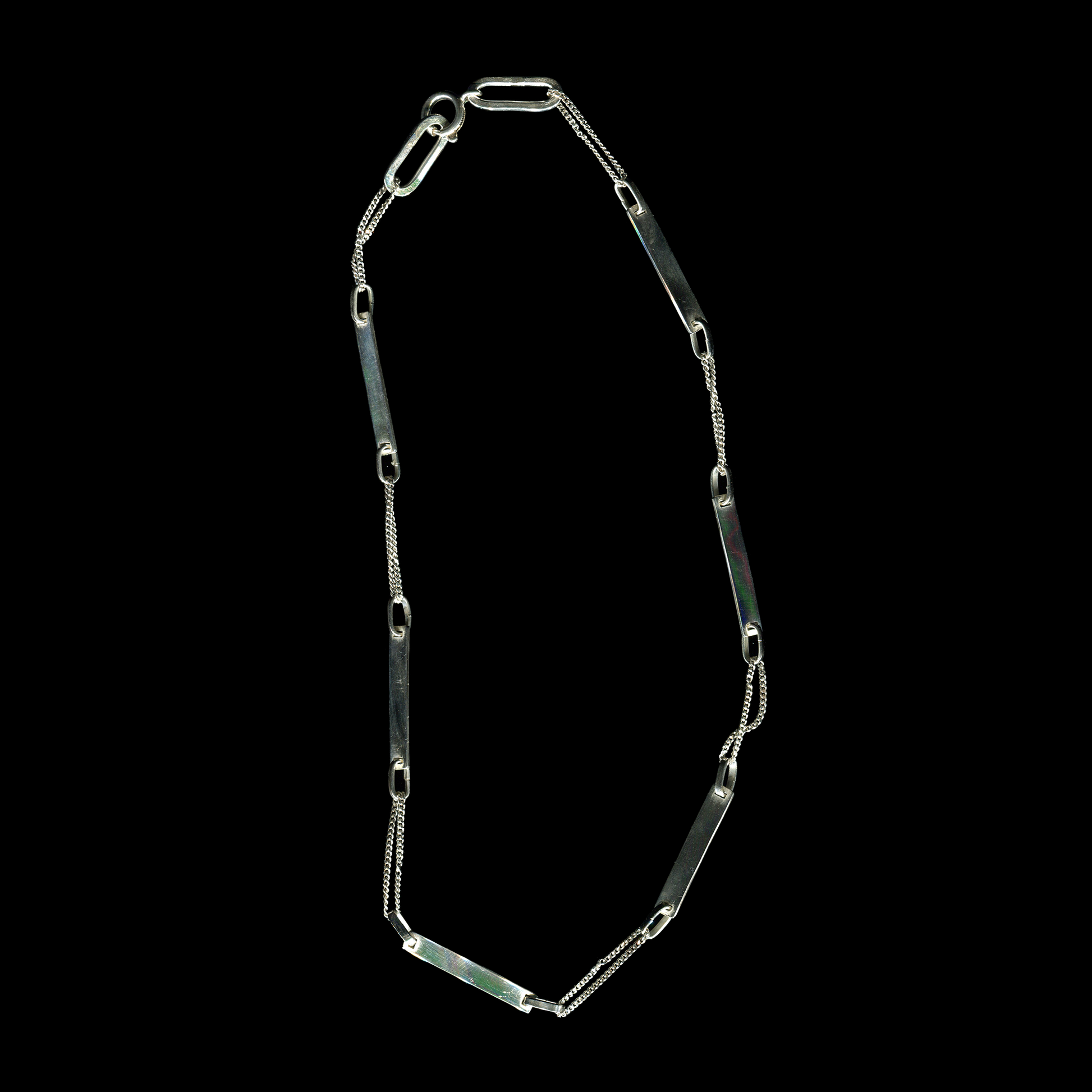 925 sterling silver chunky chain necklace handcrafted by artisans | KILLA