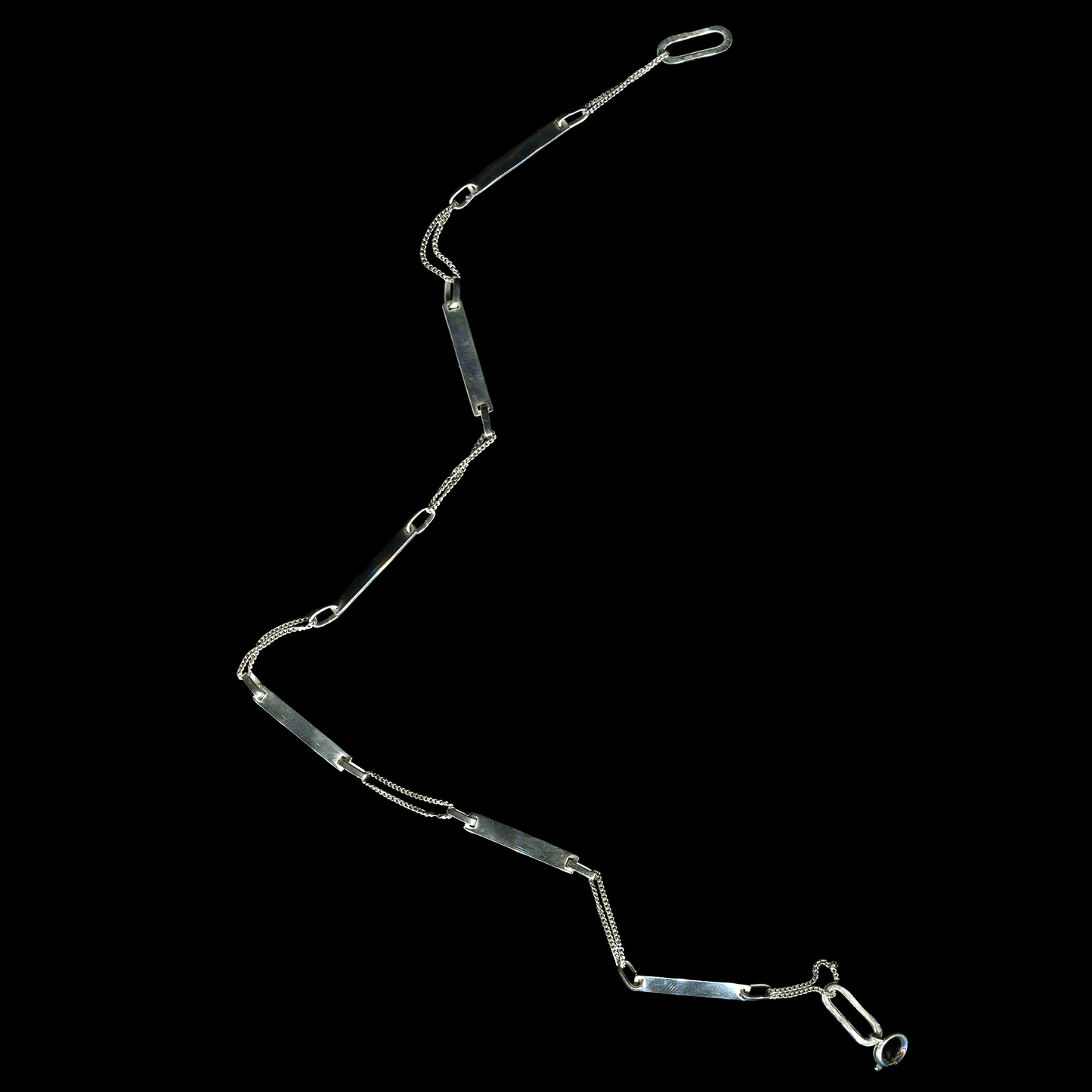 925 sterling silver chunky chain necklace handcrafted by artisans | KILLA