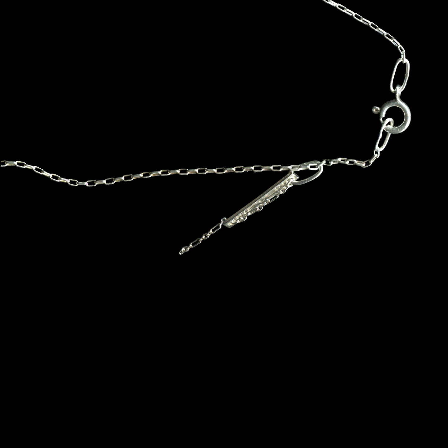 Handmade 925 sterling silver chain necklace with cultured pearls | KILLA