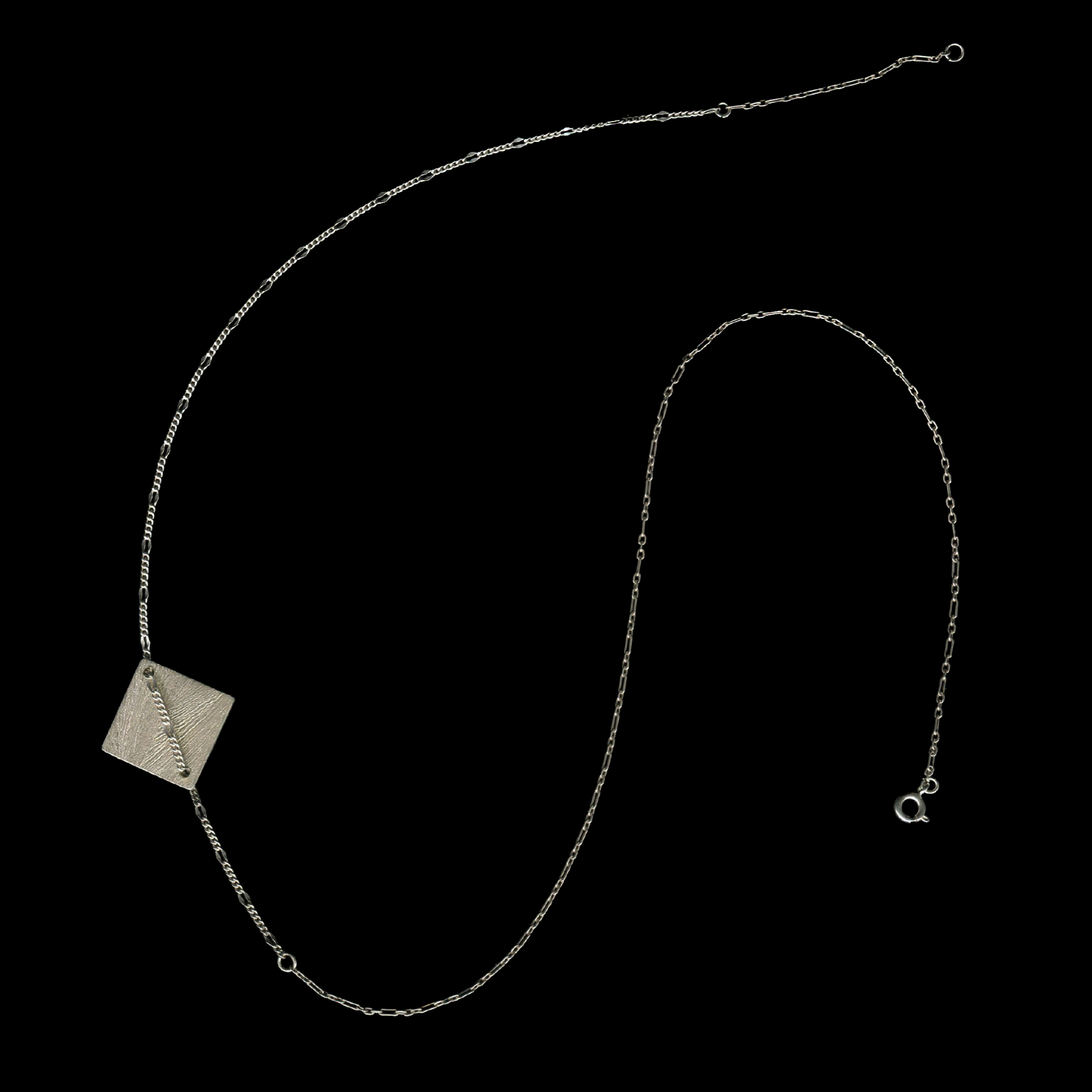 925 sterling silver statement necklace handcrafted by artisans | KILLA